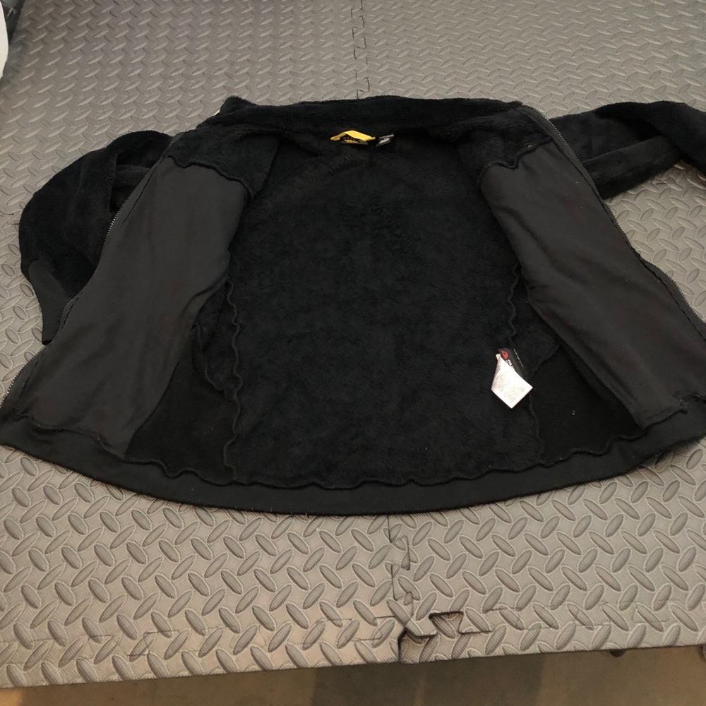 Mountain Hardwear Fleece Jacket Womens Medium Black Polartec Monkey Man Style - Picture 5 of 10